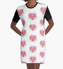 Vestido camiseta Máscara de Pastel Majora