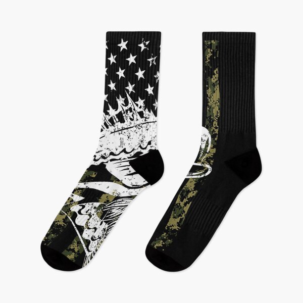 Item preview, Fishing Camouflage USA Flag - Bass Fisherman designed and sold by douglasgary019.