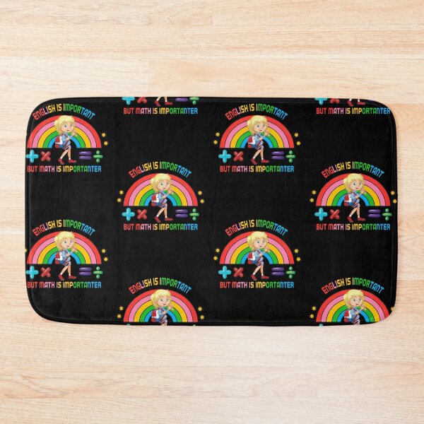 Item preview, English Is Important But Math Is Importanter Funny Math Art For Men Women Student Pun Mathematics Lovers Rainbow Colorful Gift designed and sold by pedrored369.