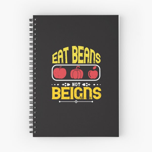 Item preview, eat beans,not  beigns Vegan lover Vegan funny Vegan gift designed and sold by marla8ruby.