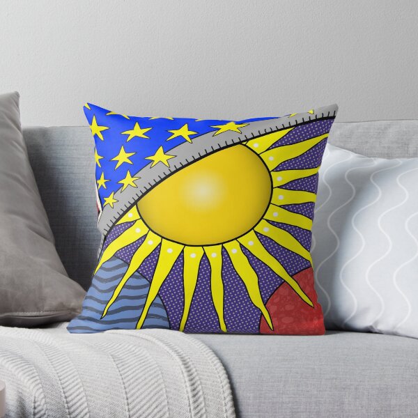Wheee! Throw Pillow