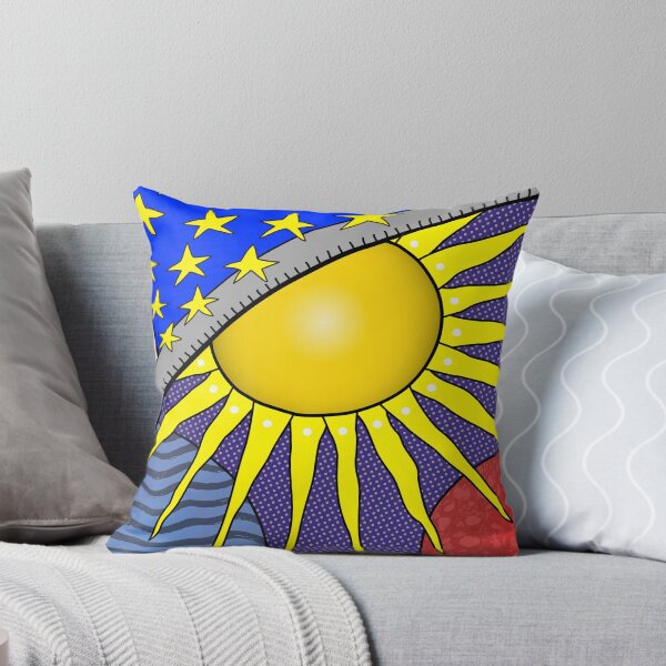 Wheee! Throw Pillow
