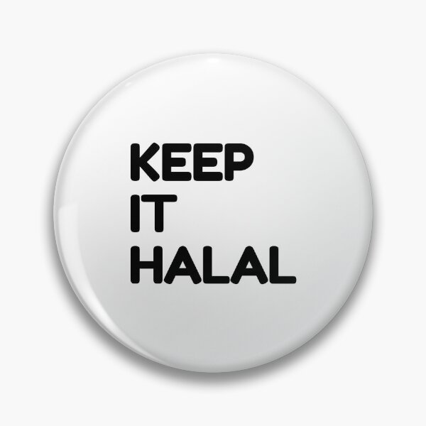 Item preview, keep it halal islamic art quotes designed and sold by EfenDesign.