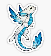 Angel Dragon Sticker