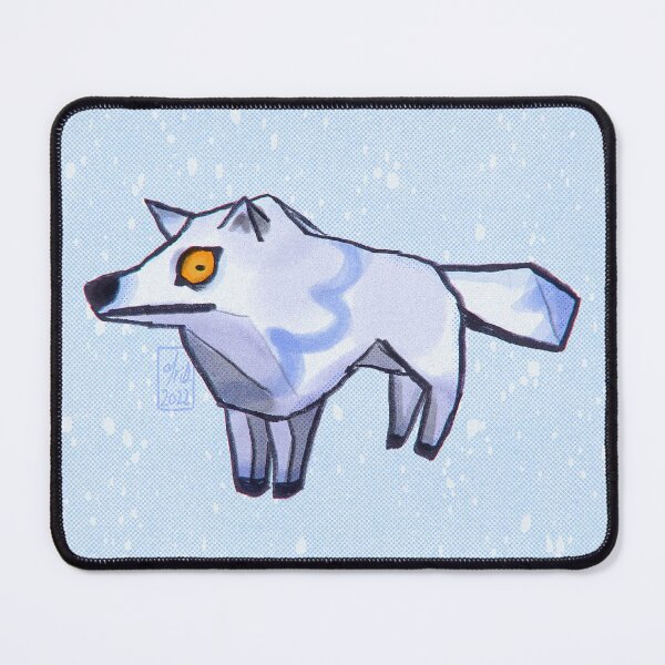 Item preview, ice wolf designed and sold by trashcangoddess.