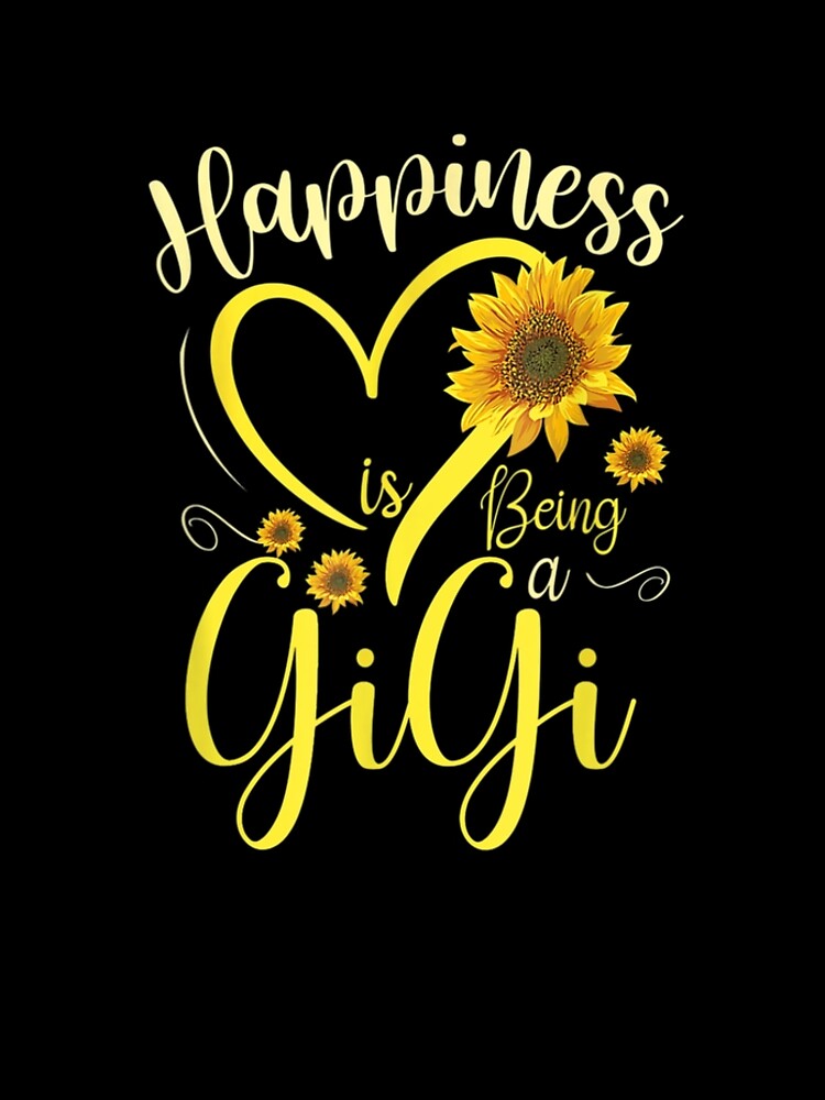 Disover Happiness Is Being A Gigi Sunflower Mother's Day Grandma Leggings