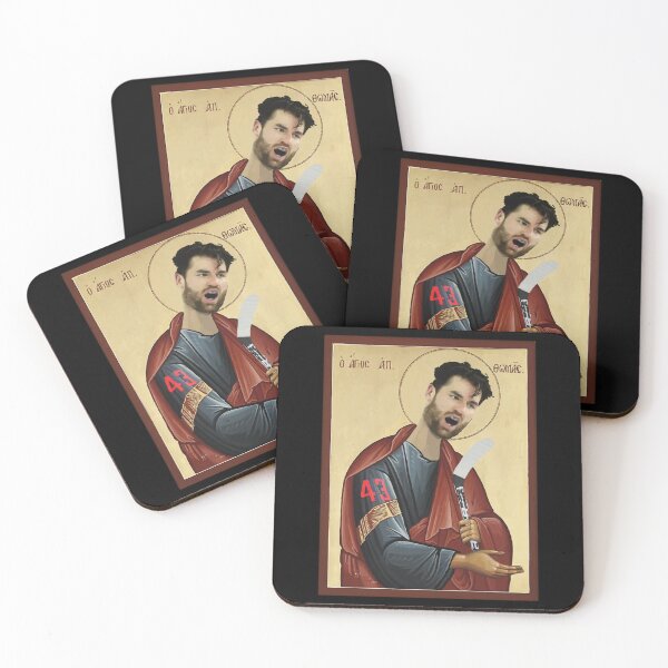 Item preview, Tom Wilson Prayer Candle Sticker Sticker designed and sold by jacksrome6.