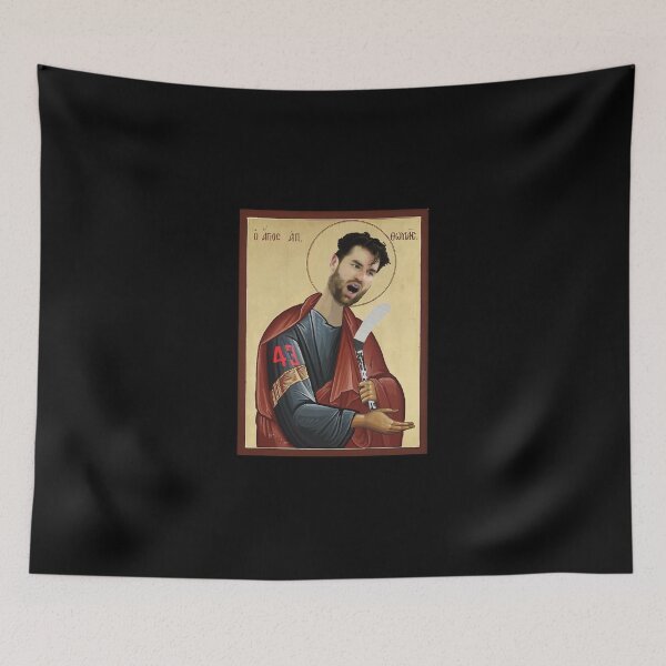 Item preview, Tom Wilson Prayer Candle Sticker Sticker designed and sold by jacksrome6.