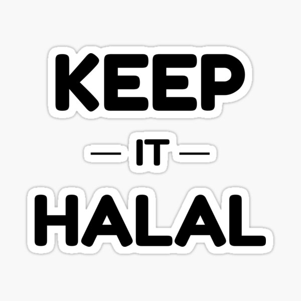 Stickers Sur Le Theme Keep It Halal For Sale Redbubble