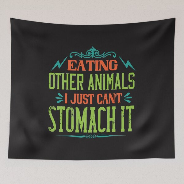 Item preview, Eating other Animals Vegan lover Vegan funny Vegan gift designed and sold by marla8ruby.