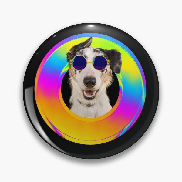 Item preview, sunset circle dog designed and sold by marwan elsaeed.