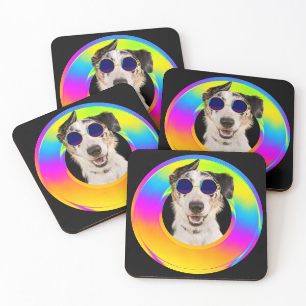 Item preview, sunset circle dog designed and sold by marwan elsaeed.