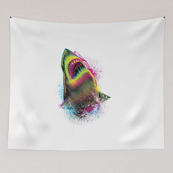 Aperçu de l'œuvre Cmyk Shark créée et vendue par moncheng.