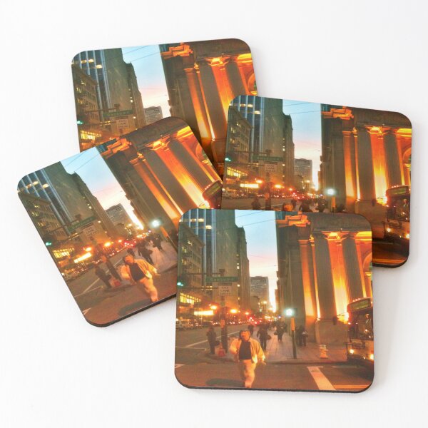 Item preview, San Francisco Night Time Financial District Street Scene Photograph designed and sold by JTony.