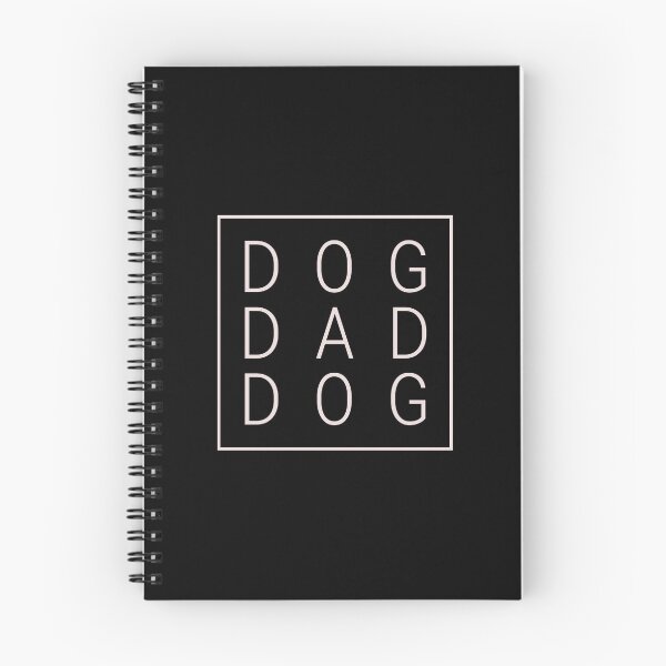 Item preview, Dog Dad - Minimalist White Type in a Square - Boxed  designed and sold by 8PawsStudio.