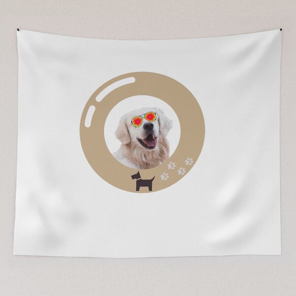 Item preview, german shepherd Doodles Dog Sticker designed and sold by marwan elsaeed.