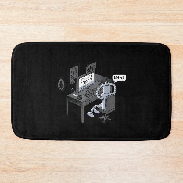 Item preview, Coolest Classic Design Funny I'm Not A Robot Anti Captcha  designed and sold by vergielx.