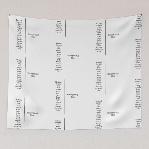 Item preview, The Office Characters Vs. Everything Else designed and sold by sophieclaflin.