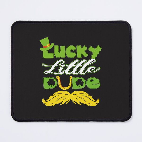 Item preview, Vintage Lucky Little Dude St Patrick&x27;s Day Moustache With Shamrock Matching Gift Essential T-Sh designed and sold by marla8ruby.