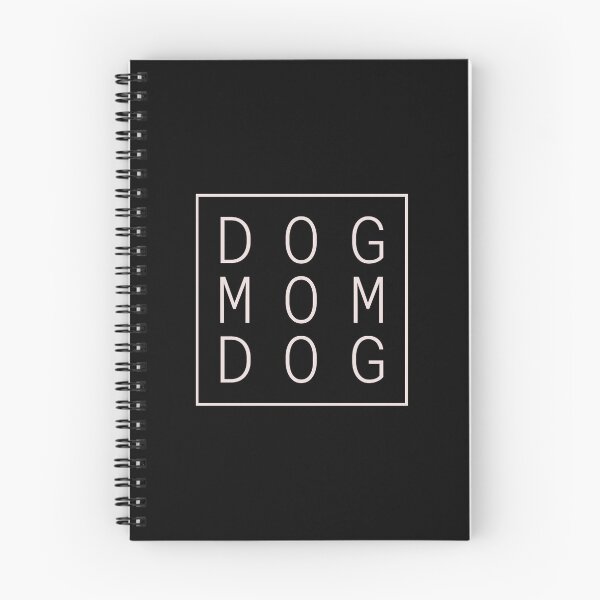 Item preview, Dog Mom - Minimalist White Type in a Square - Boxed  designed and sold by 8PawsStudio.