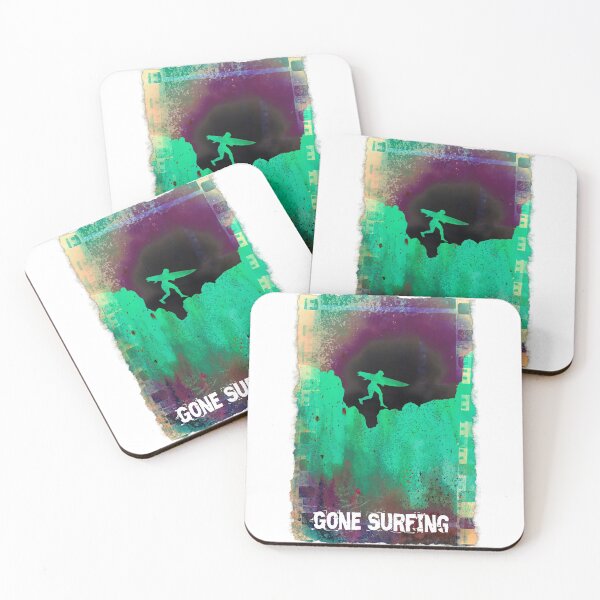 Item preview, Gone Surfing Purple Aqua, Jaded Hunter  designed and sold by JadedHunter.