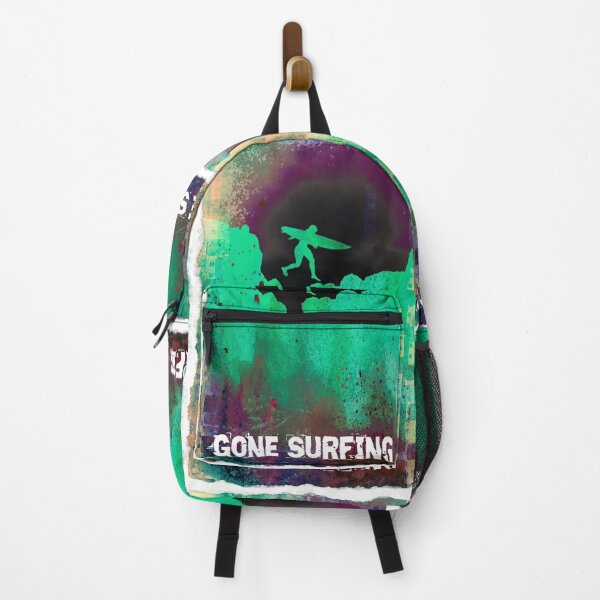 Item preview, Gone Surfing Purple Aqua, Jaded Hunter designed and sold by JadedHunter.