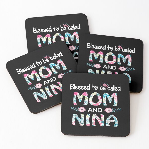 Item preview, Blessed To Be Called Mom And Nina Floral Gift For Nina  designed and sold by vergielx.