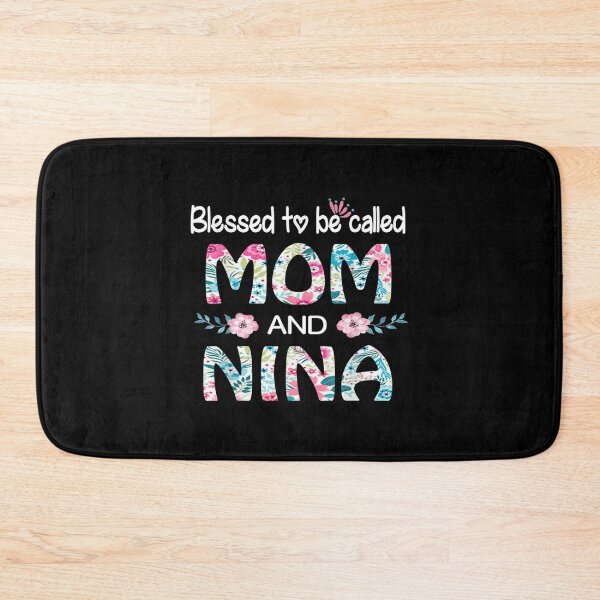 Item preview, Blessed To Be Called Mom And Nina Floral Gift For Nina  designed and sold by vergielx.