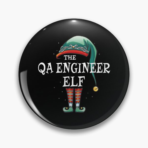 Item preview, The QA Engineer Elf Job Christmas designed and sold by SanaiColton.