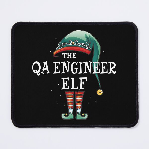 Item preview, The QA Engineer Elf Job Christmas designed and sold by SanaiColton.