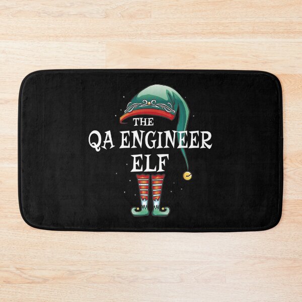 Item preview, The QA Engineer Elf Job Christmas designed and sold by SanaiColton.