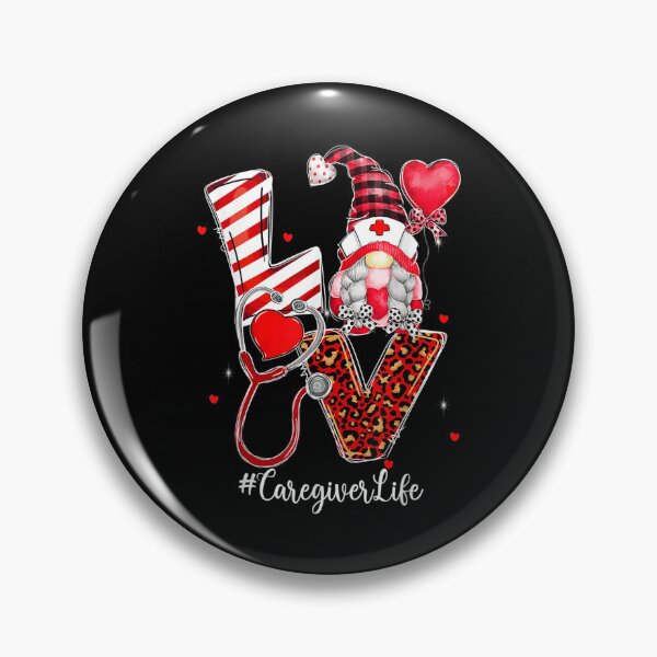 Artikelvorschau, Leopard Plaid Gnome Love Caregiver Life Valentinstag entworfen und verkauft von vergielx.