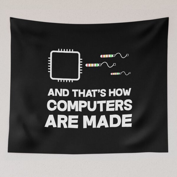 Item preview, And Thats How Computers Are Made Programmer Developer Software Funny Computer Engineering designed and sold by SanaiColton.