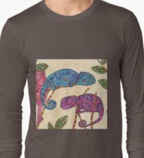 Colourful chameleons Long Sleeve T-Shirt