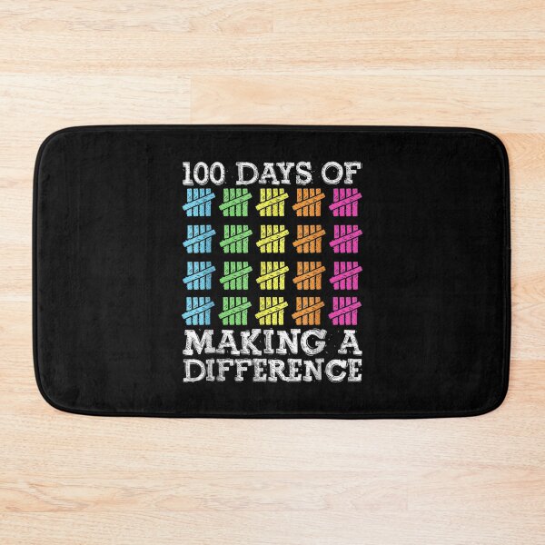 Item preview, 100 Days Of Making A Difference Kids School Teachers  designed and sold by vergielx.
