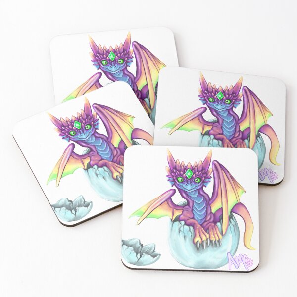 Item preview, Rainbow Hatchling designed and sold by AprilsOriginals.