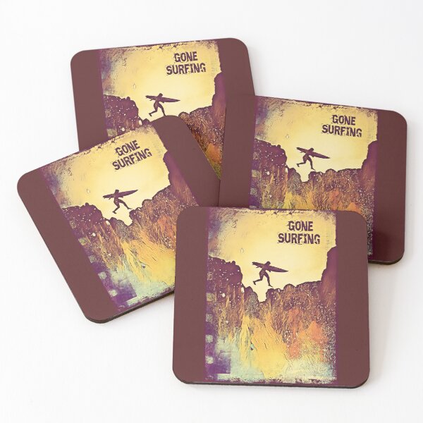 Item preview, Gone Surfing Golden Freedom, Jaded Hunter  designed and sold by JadedHunter.