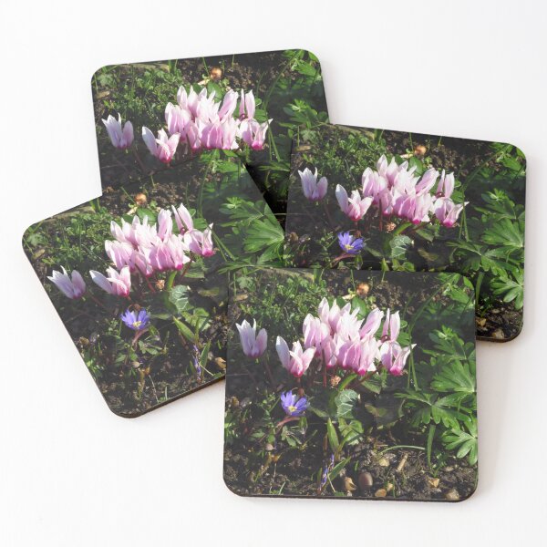Item preview, Pink Cyclamen and Purple Anemone Blanda designed and sold by wiggyofipswich.