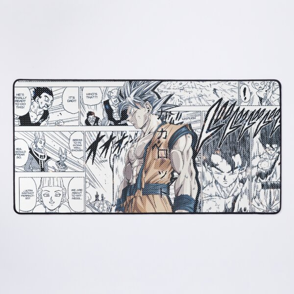 Mousepad Dragon Ball Anime Desenho Goku Gohan Super Saiyajin Esferas do  Dragão personalizado com apoio