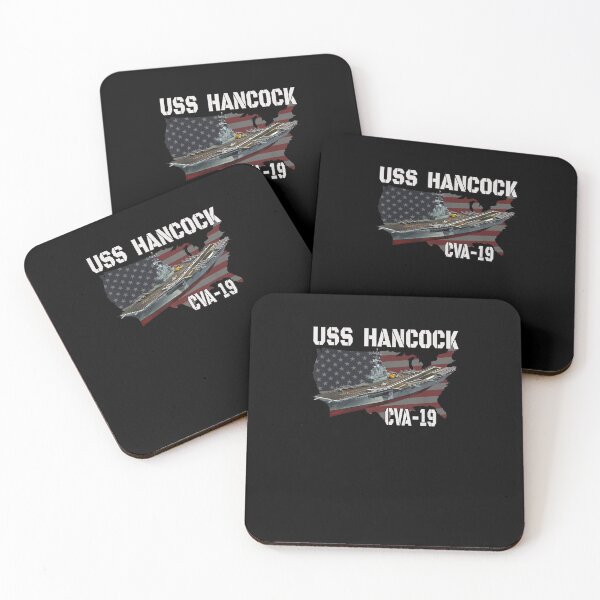 Item preview, USS Hancock CVA-19 Aircraft Carrier Veterans Day Fathers Day designed and sold by DecarloCharact.