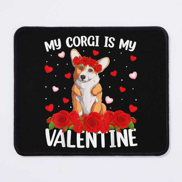 Item preview, Corgi Dog Lover Red Rose Flower Corgi Valentine's Day  designed and sold by vergielx.