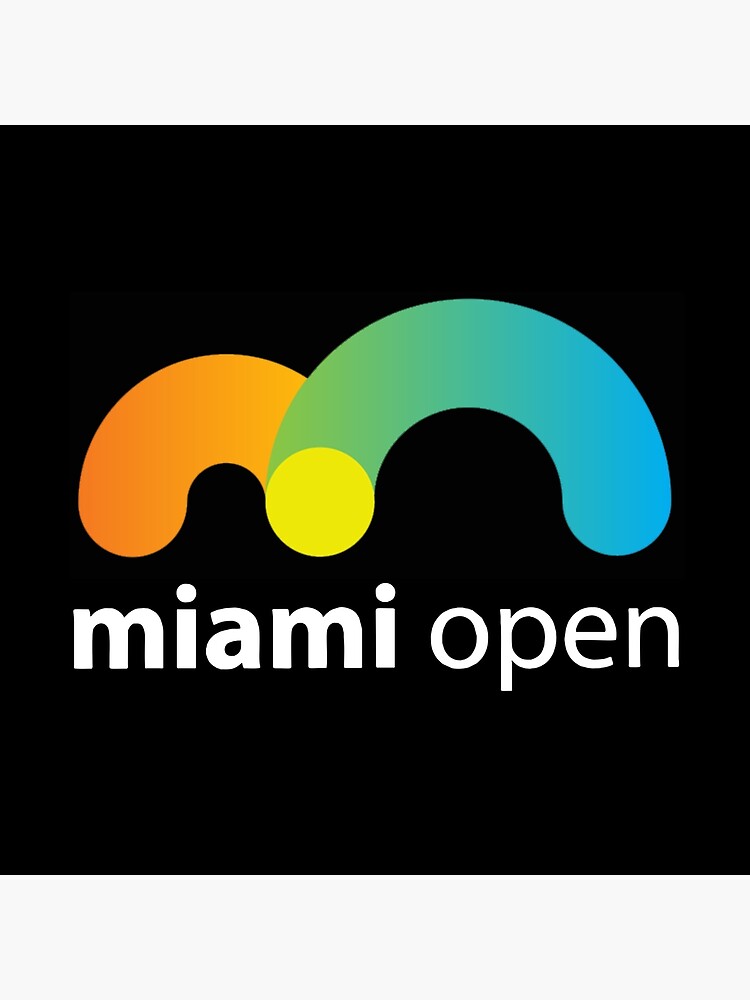 " Miami Open " Poster for Sale by WaraidRed Redbubble