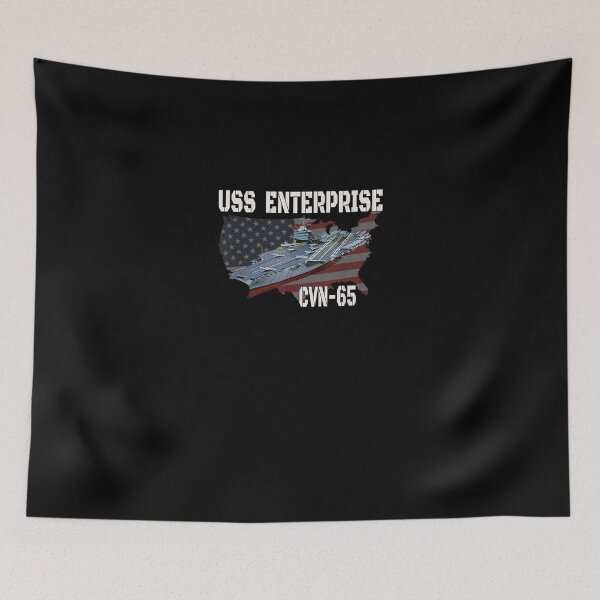 Item preview, USS Enterprise CVN-65 Aircraft Carrier Veterans Day designed and sold by DecarloCharact.