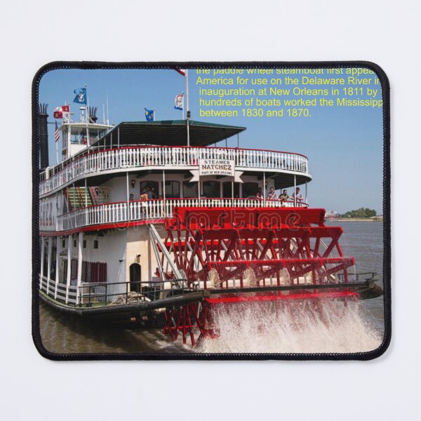 Item preview, Steamboat Art designed and sold by Alicefish.