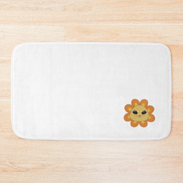 Item preview, Cat Flower Smiling Meow Wide Eyed  designed and sold by NamColors.