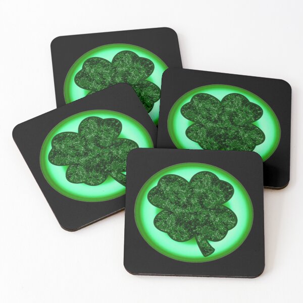 Item preview, St Patricks Day Celebration । Four Leaves । Trending  designed and sold by Nirmala67.