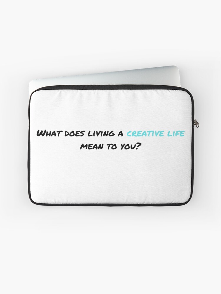 Thumbnail 1 of 2, Laptop Sleeve, Question designed and sold by CPPodcast.