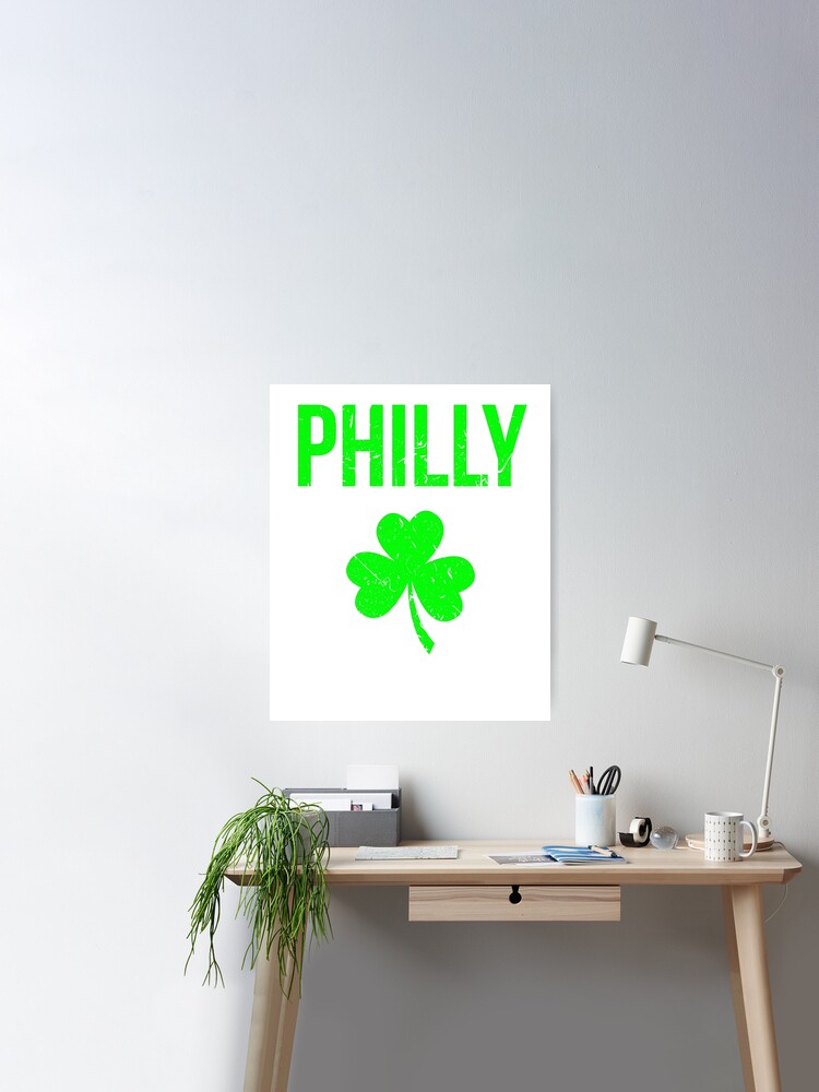 Irish Fightin Phillies Shamrock Green or White T Shirts