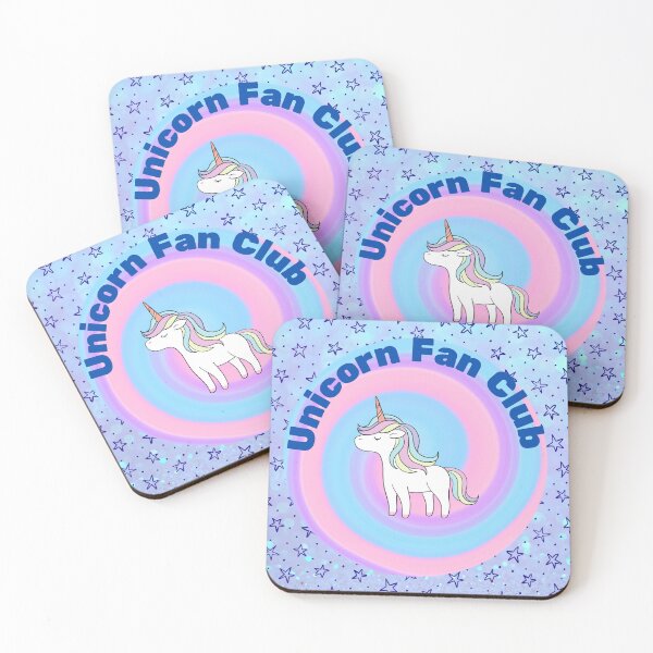Item preview, Starry Background Unicorn With Circular Pattern Iridescent Blue Background designed and sold by debmund.