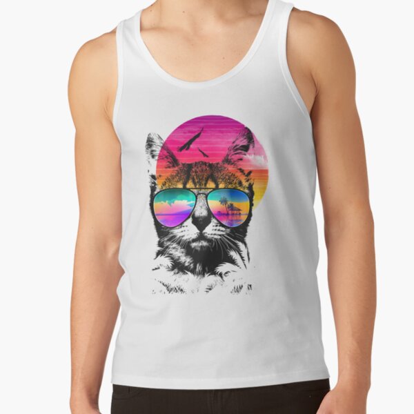 Summer Cat Tank Top